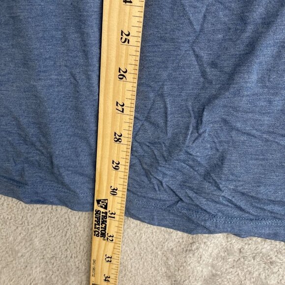 Kenneth Cole Men's XXL T-Shirts 2-Pack Blue & Gray Organic Cotton Blend - Picture 2 of 5